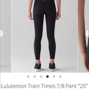 Lululemon Train Times 7/8 Pant 25”